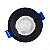 SPOT RECUADO REDONDO - PRETO - BRANCO QUENTE 6W - Imagem 2