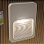 BALIZADOR DE PAREDE SOBREPOR 4X2 BRANCO IP65 - Imagem 3