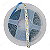 FITA LED 12V SMD2835 120LEDs 5M 12w/m 8MM- BRANCO FRIO - Imagem 1