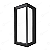 ARANDELA GELO RETANGULAR 20W IP54 3000K - Imagem 1
