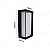 ARANDELA GELO RETANGULAR 20W IP54 6500K - Imagem 3