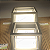 ARANDELA GELO QUADRADA 12W 3000K IP65 ALUMINIO - Imagem 3