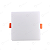 PAINEL LED 2 EM 1 QUADRADO 24W - BRANCO FRIO - Imagem 1