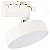 LUMINÁRIA DOWNLIGHT PARA TRILHO - BRANCO - 20W - BRANCO QUENTE - Imagem 1