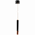 PENDENTE ARANHA TUBO 34CM PRETO + ROSÊ GOLD - 12W - BRANCO QUENTE - Imagem 1