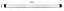 LUMINÁRIA LINEAR DE SOBREPOR LED SLIM PREMIUM - PRETO - 54W - BRANCO QUENTE - 7,5X120CM - Imagem 2