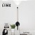 ARANDELA LINE PRETO 8W 3000K IP20 45CM - Imagem 2