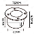 BALIZADOR DE SOLO IP67 LED SMD 5W 3000K - Imagem 5
