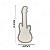 ARANDELA INFANTIL DECORATIVA GUITARRA - Imagem 3