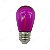 LÂMPADA BOLINHA S14 1W PINK E27 IP65 110V - 10 UNIDADES - Imagem 1