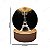 LUMINÁRIA 3D ABAJUR BOLINHA TORRE EIFFEL 2W 3000K - Imagem 2