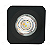 SPOT DE SOBREPOR QUADRADO - PRETO - 5W - BRANCO FRIO - Imagem 1