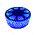 MANGUEIRA CHATA 5050 60LEDS/M 6MM IP65 110V AZUL - Imagem 1