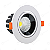 SPOT ASTER 20W BRANCO DIRECIONAVEL ALUMINIO - BRANCO FRIO - Imagem 1