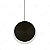 PENDENTE LUNAR PRETO 6W - Imagem 1