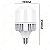 LÂMPADA LED BULBO ALTA POTENCIA 300W - BRANCO FRIO - Imagem 2