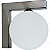 ARANDELA LED ESFERA LUXO GRAFITE- 6W - Imagem 1