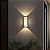 ARANDELA MODERN BRANCO 3+3+6W 3000K IP54 - Imagem 2