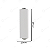 ARANDELA MINI BRANCO 2 FACHOS 3+3W - 3000K IP54 - Imagem 4