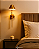 ARANDELA LED LUNETTE 6W GOLD - Imagem 2