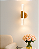 ARANDELA LED ACRILICO GLINT 8W ROSE GOLD - Imagem 4