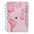 CADERNO INTELIGENTE BY GOCASE MAPA MUNDI ROSA TAM A5 - Imagem 1