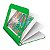 Caderno Criativo capa plástica 1x1 96 folhas Verde Faber Castell - Imagem 2
