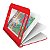 Caderno Criativo capa plástica 1x1 96 folhas Vermelho Faber Castell - Imagem 2