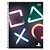 Caderno Universitário PlayStation 1 Matéria 80 Folhas - Imagem 1