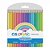 Lapis de cor criatic tons pasteis 24 cores cis - Imagem 1