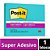Bloco Adesivo Post-it 76x102mm Azul Eletrico 100 Folhas 3M - Imagem 1