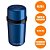 Garrafa Termica Fano 250ml Azul Metalizado - Imagem 1