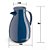 Garrafa Térmica Bule c/ Gatilho Paris 1,0 L Azul Unitermi - Imagem 2