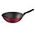 Wok Tramontina Loreto em Alumínio com Revestimento Interno e Externo Antiaderente Starflon Max Vermelho 28 cm 3,6 L - Imagem 2