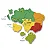 Quebra Cabeça 3D Mapa Do Brasil Elka 1109 - Imagem 2