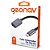 Cabo Adaptador Usb-C Para Usb 3.0 Cinza - Geonav - Imagem 1