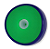 Apontador C/Deposito Cis Yolo Verde 57181 - Imagem 2