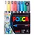 Caneta Uni Ball Posca Pc-1Mr C/8 Cores 59 1300 - Imagem 1