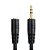 Cabo Extensor auxiliar P2 1,8 metros Multilaser - Imagem 1