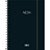 Caderno Espiral Neon Tilibra 10 Materias 20Mm X 275Mm 160 Folhas Preto - Imagem 1