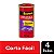 Fita Adesiva Scotch 45mmx40m Corta Facil c/4 Transparente - Imagem 1
