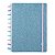 CADERNO INT GRANDE GLITTER OCEAN BLUE CIGD4136 - Imagem 1