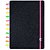CADERNO INT GRANDE GLITTER BLACK CIGD4145 - Imagem 1