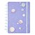 CADERNO INT GRANDE PURPLE GALAXY 80F CIGD4163 - Imagem 1