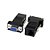 Adaptador Up Vga Hdb15 F x Rj45 F - Imagem 1