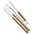 Kit para Churrasco Tramontina em Aço Inox com Pegador com 3 peças - Imagem 1