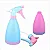 Borrifador Plast Spray Clink Rosa E Azul 450ml 21x8cm- 1 un - Imagem 1