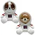 Pelucia Astronauta Fofo Caa0155 Envio Sortido - Imagem 1