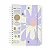 Caderno Espiral Melissa Pautado 17x24 Max Bloomy 10 Matérias 160 fls - Imagem 2
