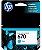 Cartucho Hp Cz114ab (670) Azul - Imagem 1